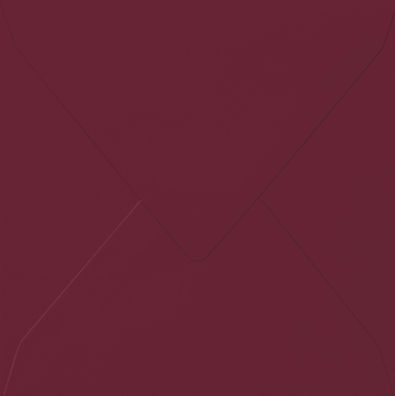 HEYDA 211453023 Kuvert Quadrat 140 x 140 mm dunkelrot