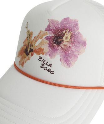 Billabong Women Snapback Trucker Cap Grandpa salt crystal