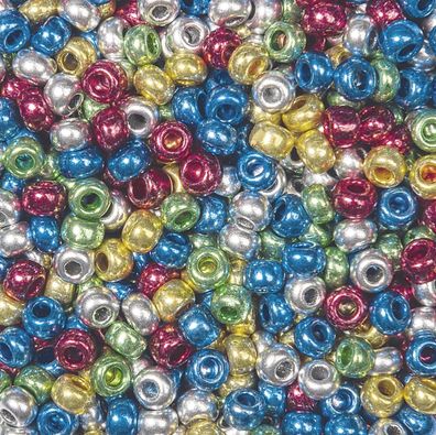 KNORR Prandell 213105974 Bö Rocailles Ø 25 mm Glas bunt gemischt
