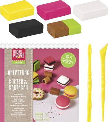KNORR Prandell 212159105 Bastel-Set Tasty Candies Kneten & Radieren