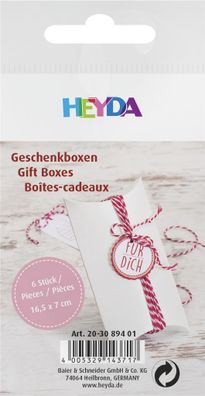 HEYDA 203089401 Geschenkbox 70 x 105 mm Karton creme