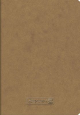 2026 Brunnen Heft Premium A5 unliniert 40 Blatt braun