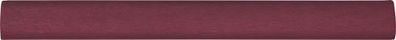 HEYDA 203310029 Krepp-Papier-Rollen farbfest 50 x 250 cm weinrot