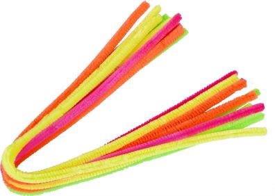 Biegeplüsch-Mix Neon 50 cm Ø 8 mm