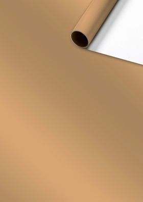 Geschenkpapier „Uni Sensual“, kupfer B/L: 70 cm × 1,5 m 115 g/m²,