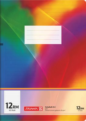 Schulheft A4 Lin12 m RM60Bl 4061947067194