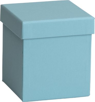 Geschenkbox 11x11x12cm CUBE OC h. bl