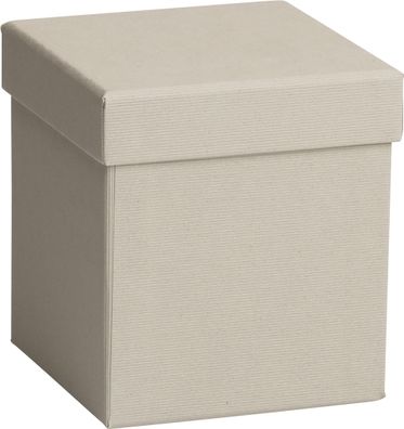 Geschenkbox 11x11x12cm CUBE OC h. gr