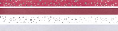 Faltstreifen 120g Sterne si 96 St