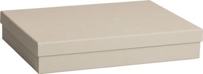 Geschenkkarton Uni hellgrau 2551 6166 93 33x24x6cm