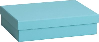 Geschenkbox 16,5x24x6cm A5+ OC h. bl