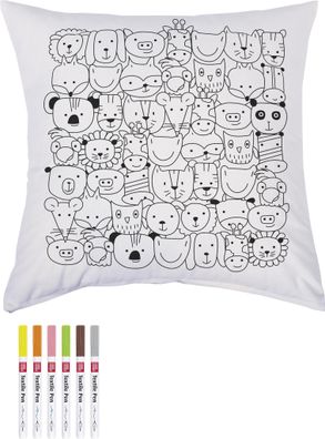 Kreativset Kissenbezug Animals