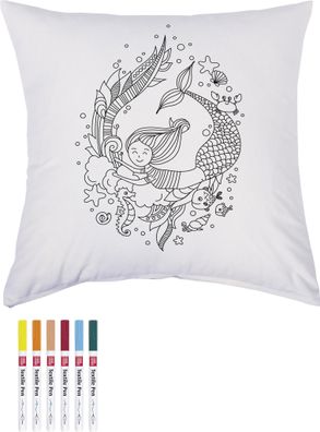 Kreativset Kissenbezug Mermaid