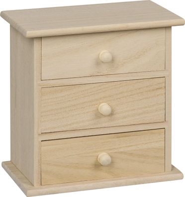 Holzkommode 16,5x17x9cm 4011643977471