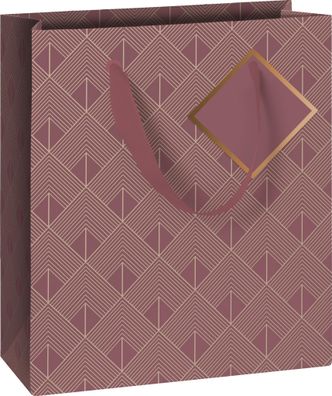 Geschenktragetasche Oreste bordeaux STEWO 2543 5539 24 21x18x8cm