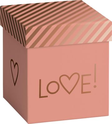 Geschenkkarton Love Amita STEWO 2551 5466 96 11x11x12cm