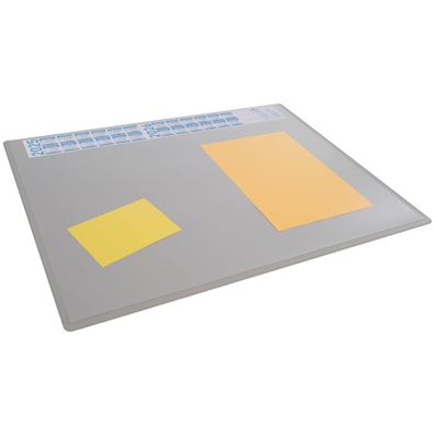 Durable Schreibunterlage 65x50cm gr PP Vollsichtplatte Jahreskalender