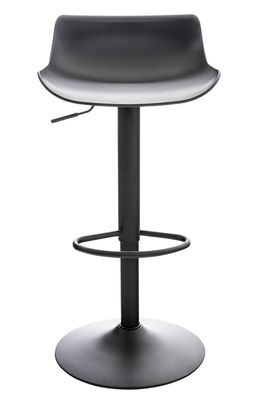 Barhocker höhenverstellbar Schwarz JUTO Kunststoff 68,5-94x43x44cm Barhocker mit