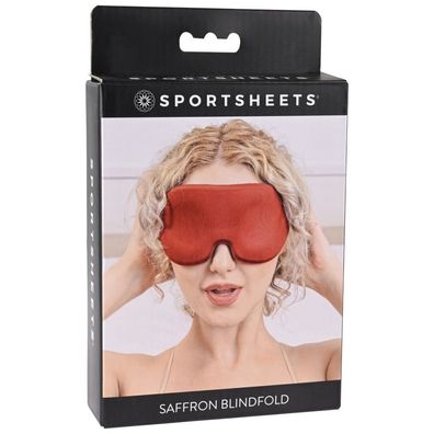 Maske Sportsheets Saffron Rot