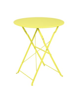 Gartentisch LUCIE Eisen Grün 60x60x70cm Klapptisch Esstisch Wetterfest Outdoor Tisch