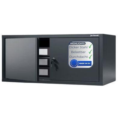 Schrankerweiterung Aktenschrank mit 2 Flügeltüren Zusatzschrank für Büroschrank