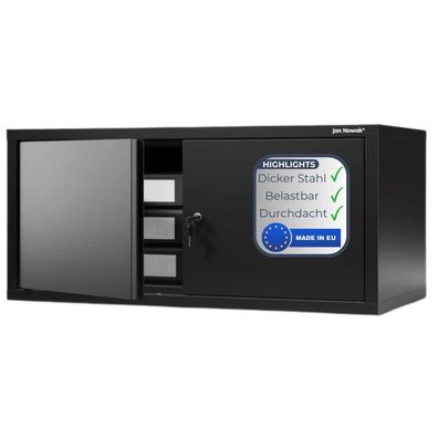 Schrankerweiterung Aktenschrank mit 2 Flügeltüren Zusatzschrank für Büroschrank