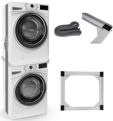 Verbindungsrahmen für Waschmaschine/Trockner EDEO 60cm Breit Universal