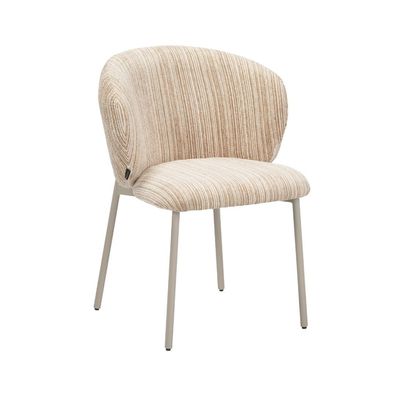 Bronx71 Esszimmerstuhl Milo Chenille beige/taupe