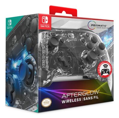 PDP Nintendo Switch Controller Wireless durchsichtig