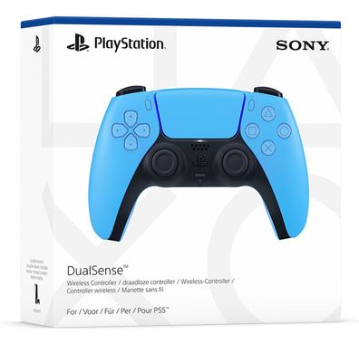 DualSense Wireless-Controller, Gamepad hellblau/schwarz, Starlight Blue