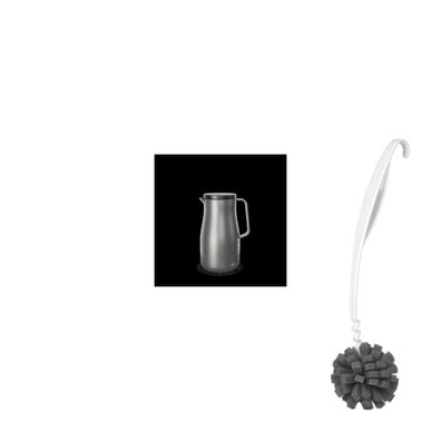 alfi STUDIO TT Isolierkanne 1,0l – Vorteilsset mit Reinigungsbürste CLEAN FIX 30 cm