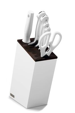Wüsthof Messerblock 7-teilig / Knife Block Set 7 Pieces Classic White -- 1090270