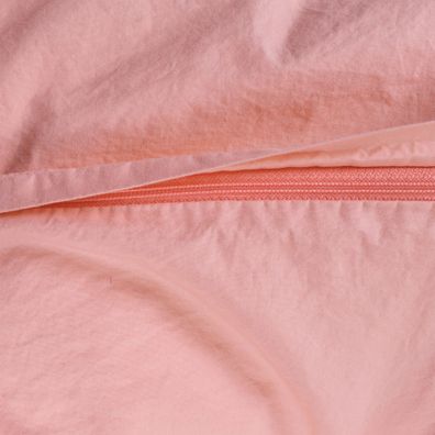 Zoeppritz Basis Easy salmon duvet cover 220 100% Cotton, 200 TC 135/40x200 633000