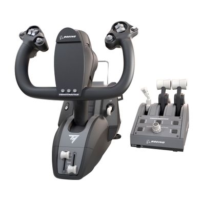 Thrustmaster TCA Yoke Pack Boeing Edition mit Steuerhorn und Schubhebel-Quadrant - fü