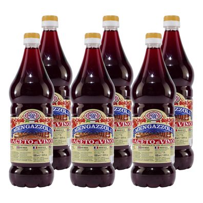Mengazzoli Rotwein-Essig (12 x 1,0L)