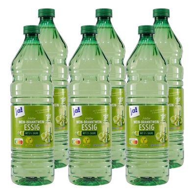 ja! Heller Wein-Branntwein-Essig (10 x 1,0L)