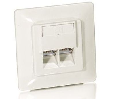 equip Anschlussdose Cat.5e Universal (reinweiss)