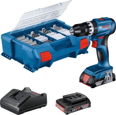 Bosch GSB 18V-45 - Elektrischer Schraubendreher - Pistolengriff - Schwarz - Blau - 19