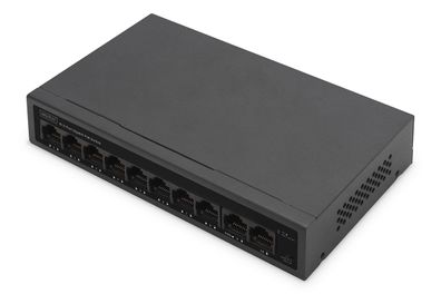 Digitus 8 + 2 Port GE PoE Switch