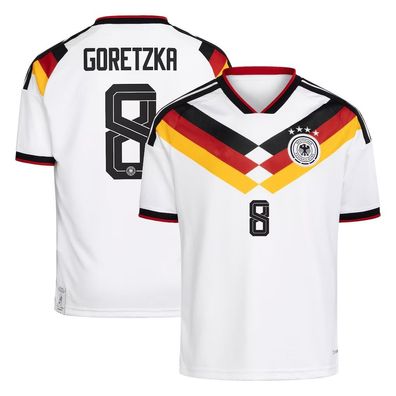 DFB Deutschland Fußball Trikot WM 2026 Heimtrikot Goretzka 8 Set für Kinder