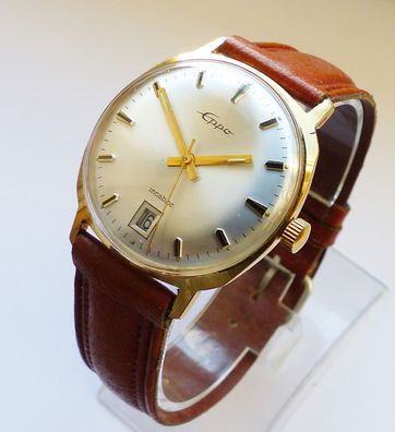 Schöne EPPO Classic Calendar 17Jewels Herren Vintage Armbanduhr