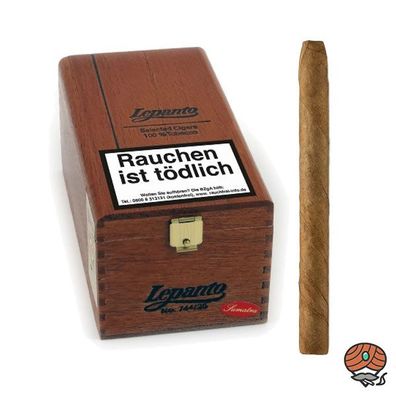 Lepanto 744/25 Sumatra, 25 Zigarren - Holzschachtel