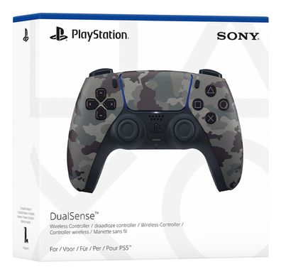 Sony PS5 DualSense V3 Controller grey camouflage
