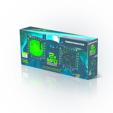 Thrustmaster MFD Cougar Pack Flugsimulator-Instrumentenbrett