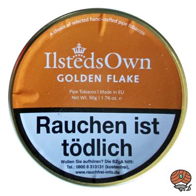 Ilsteds Own Pfeifentabak Golden Flake 50g Dose