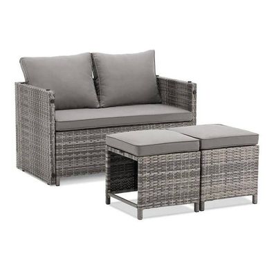 Gartenmöbel Set Polyrattan Lounge Balkon Balkonmöbel Gartenlounge Garten B-WARE