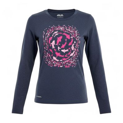 Jack Wolfskin Ocean Longsleeve Shirt Kinder recycelt