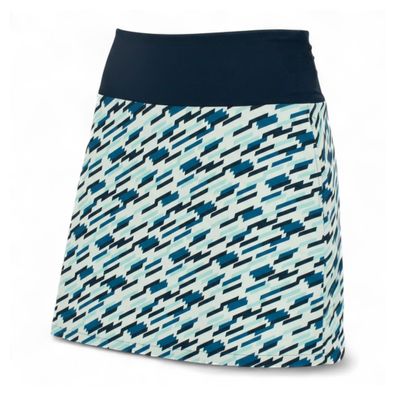 Jack Wolfskin Beaumont Skirt Damen Rock All Over Print Blau 1502212-7634