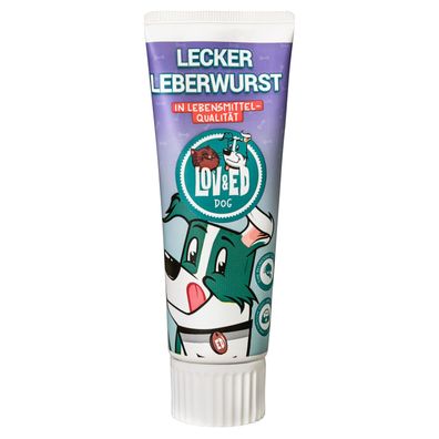 Lov&Ed Lecker Leberwurst für Hunde, 75g - Lebensmittelqualität
