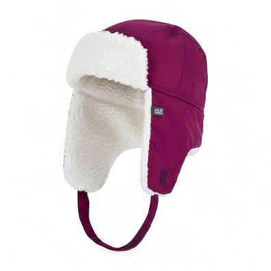 Jack Wolfskin Stormlock Paw Shapka Kids Winter Mütze Kinder Ohrenklappe 1906471